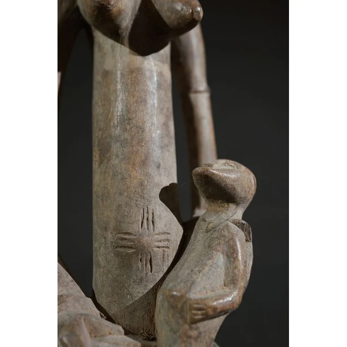 Senufo Tyepka Maternity Figure, Côte d'Ivoire #751 - Image 13