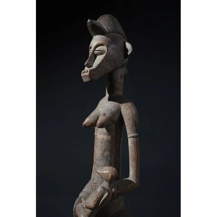 Senufo Tyepka Maternity Figure, Côte d'Ivoire #751 - Image 7
