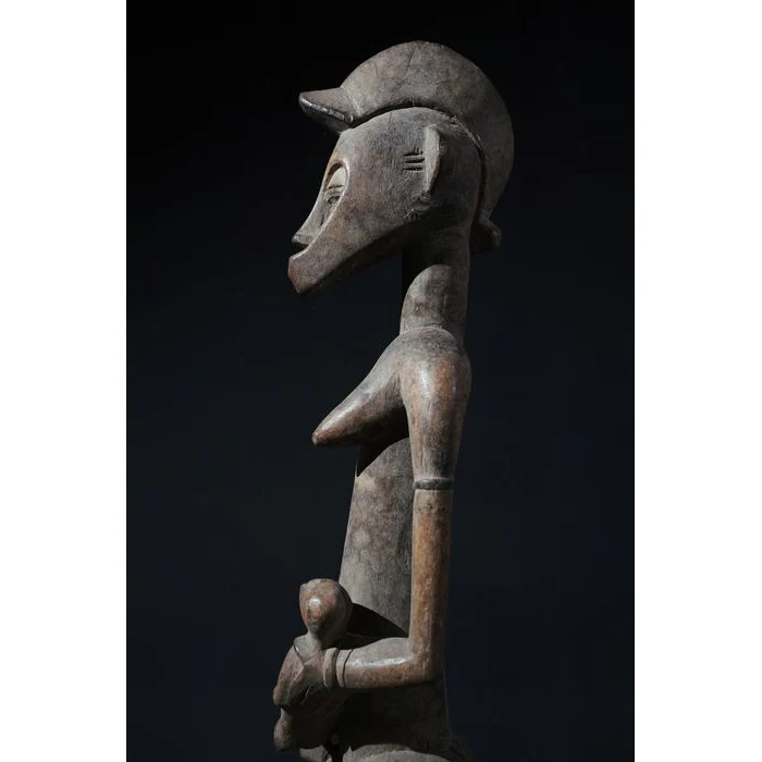 Senufo Tyepka Maternity Figure, Côte d'Ivoire #751 - Image 8
