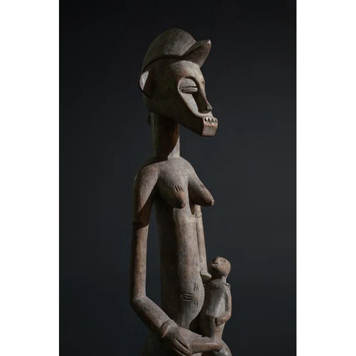 Senufo Tyepka Maternity Figure, Côte d'Ivoire #751 - Image 9