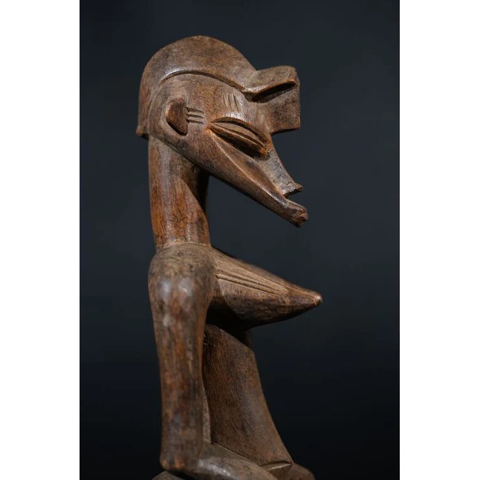 Senufo Rhythm Pounder Guardian Sculpture, Ivory Coast #801 - Image 10