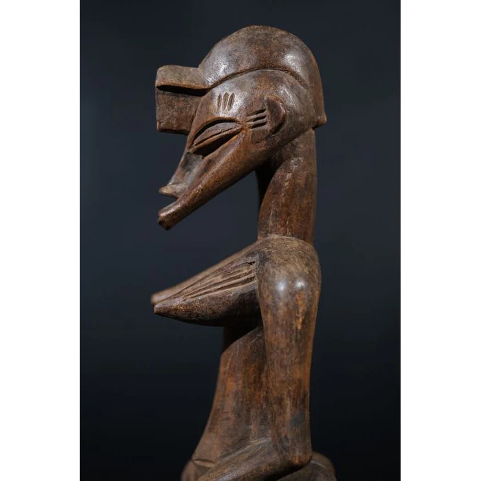 Senufo Rhythm Pounder Guardian Sculpture, Ivory Coast #801 - Image 11