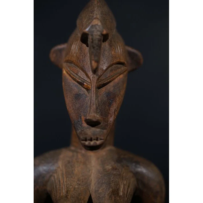 Senufo Rhythm Pounder Guardian Sculpture, Ivory Coast #801 - Image 12