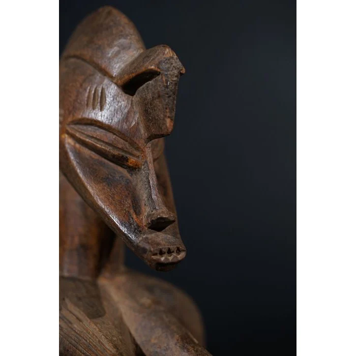 Senufo Rhythm Pounder Guardian Sculpture, Ivory Coast #801 - Image 13