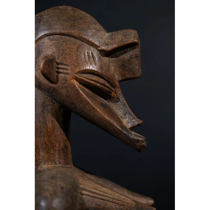 Senufo Rhythm Pounder Guardian Sculpture, Ivory Coast #801 - Image 14