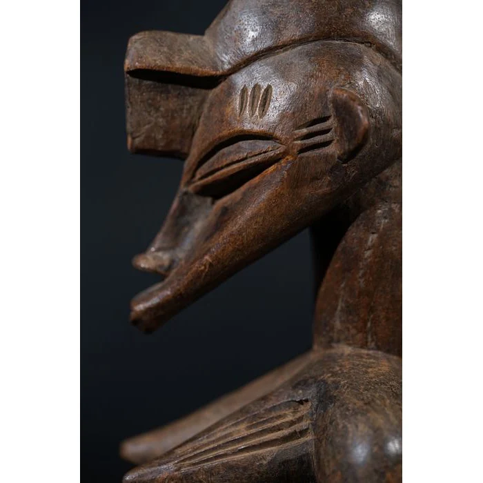 Senufo Rhythm Pounder Guardian Sculpture, Ivory Coast #801 - Image 15