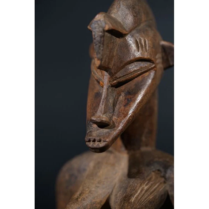 Senufo Rhythm Pounder Guardian Sculpture, Ivory Coast #801 - Image 16
