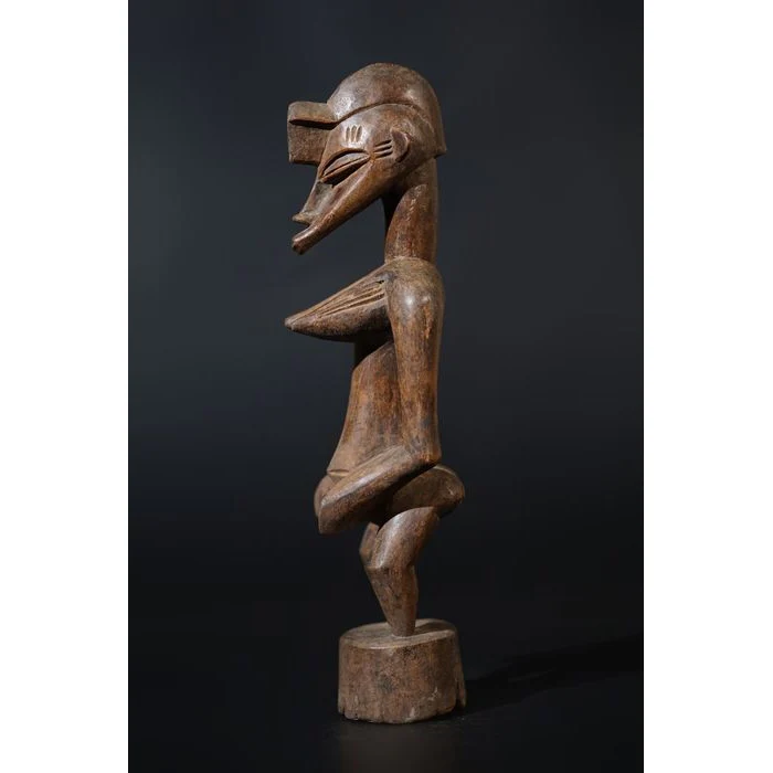 Senufo Rhythm Pounder Guardian Sculpture, Ivory Coast #801 - Image 3