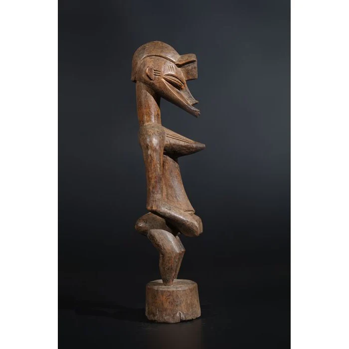 Senufo Rhythm Pounder Guardian Sculpture, Ivory Coast #801 - Image 5
