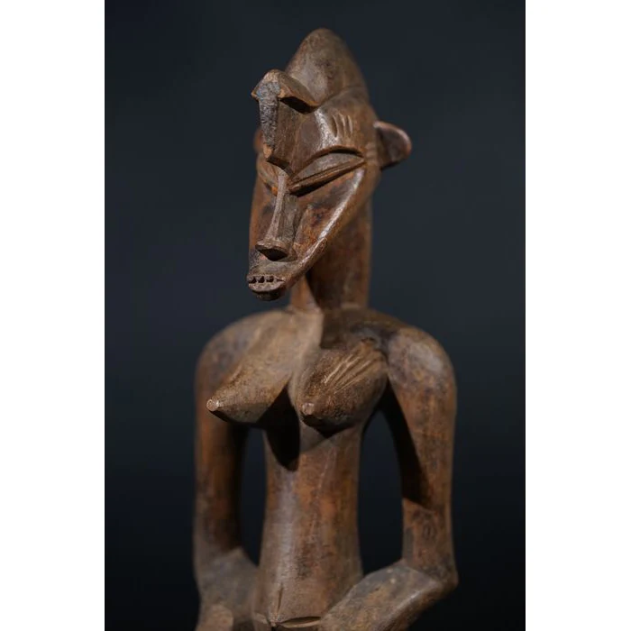 Senufo Rhythm Pounder Guardian Sculpture, Ivory Coast #801 - Image 7