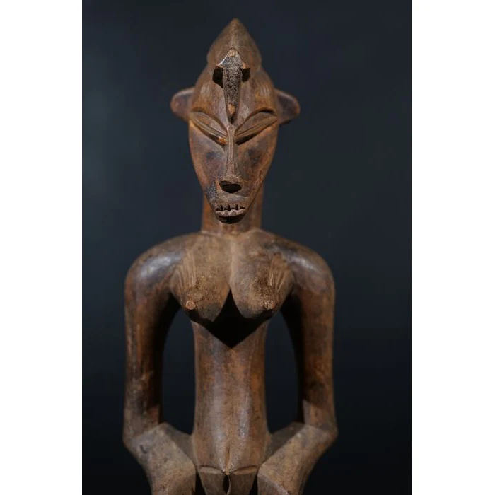 Senufo Rhythm Pounder Guardian Sculpture, Ivory Coast #801 - Image 8