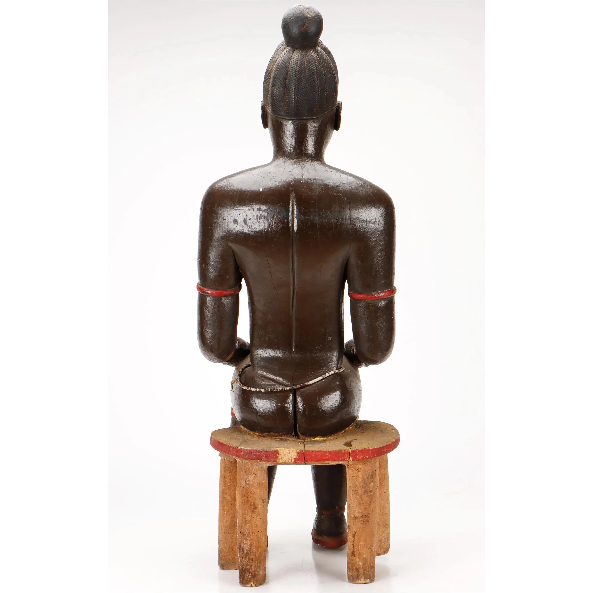 Senufo Seated Female Altar Figure, Ivory Coast - Image 4