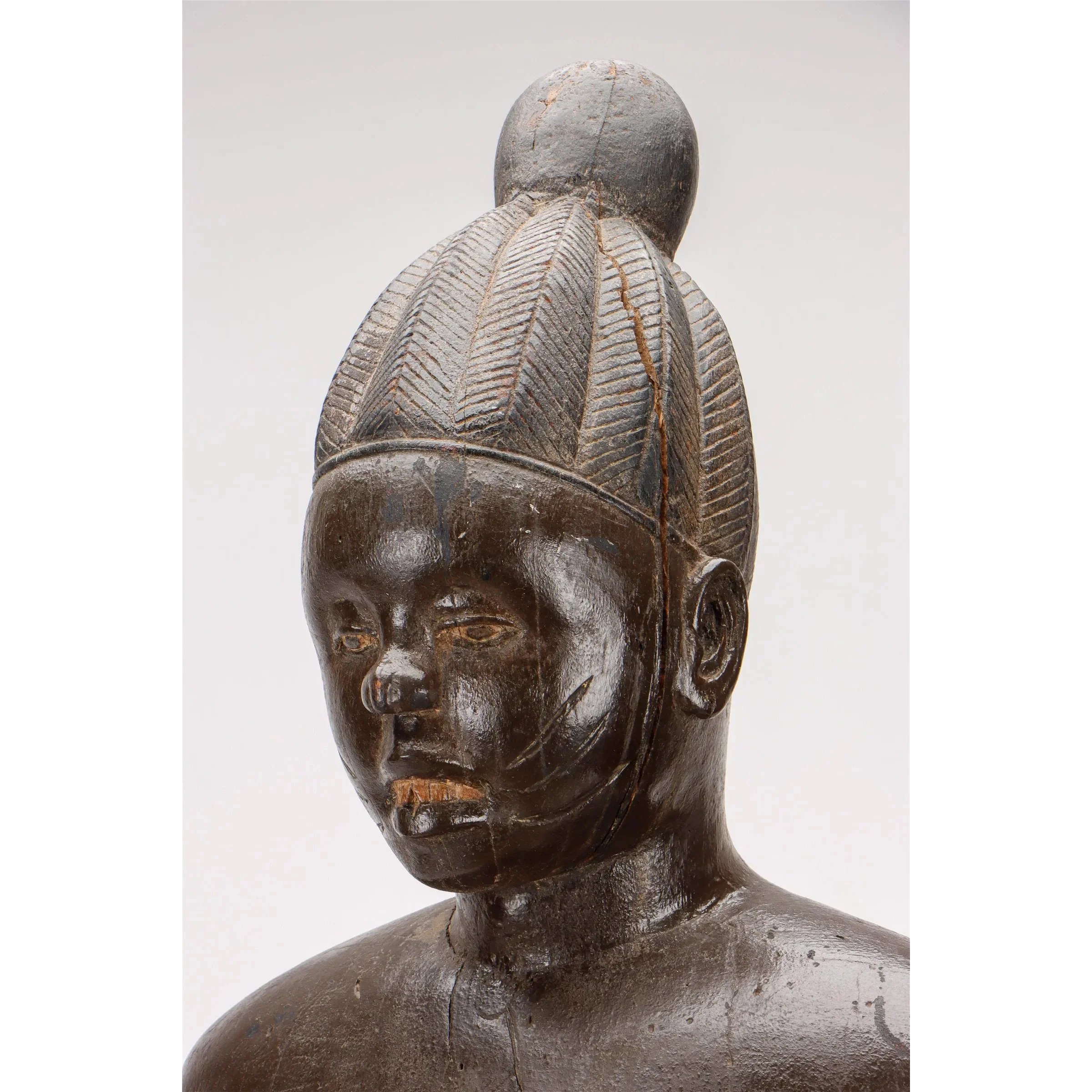 Senufo Seated Female Altar Figure, Ivory Coast - Image 7