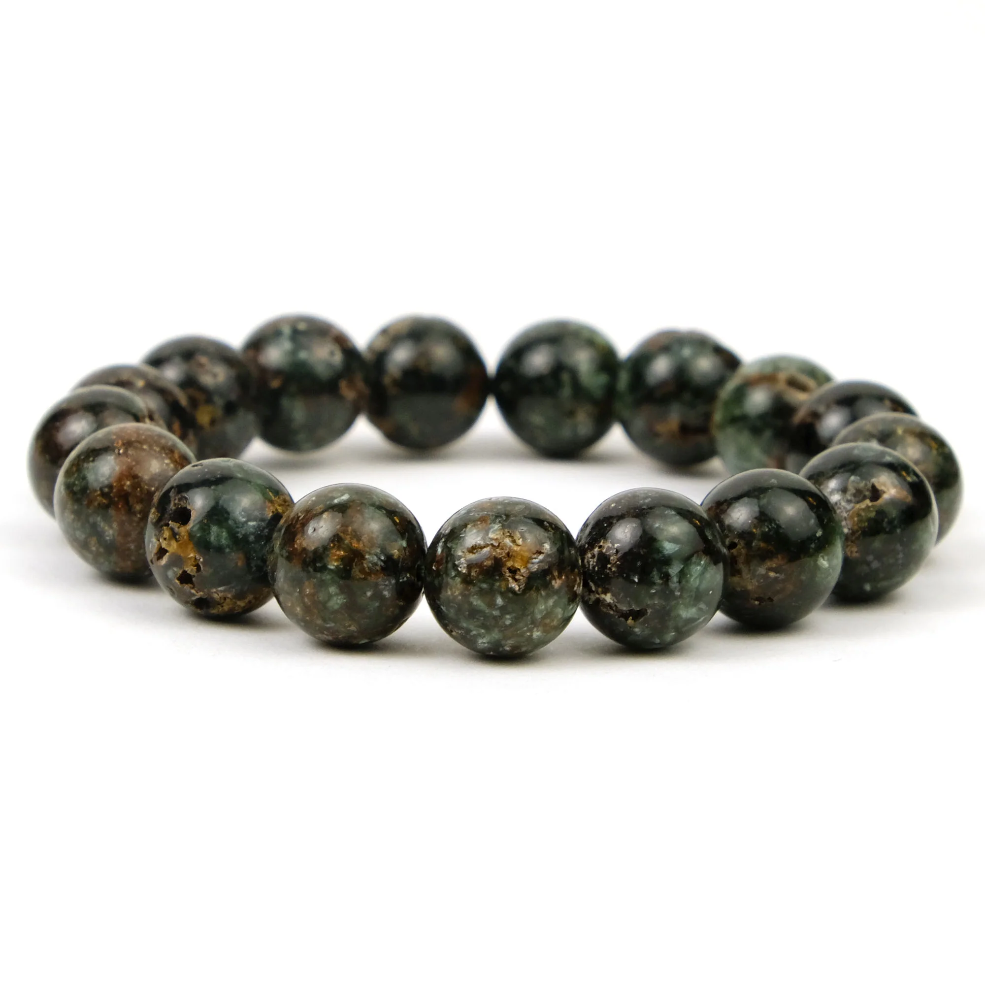 Seraphinite Russian Stretch Bracelet 11mm - Image 2