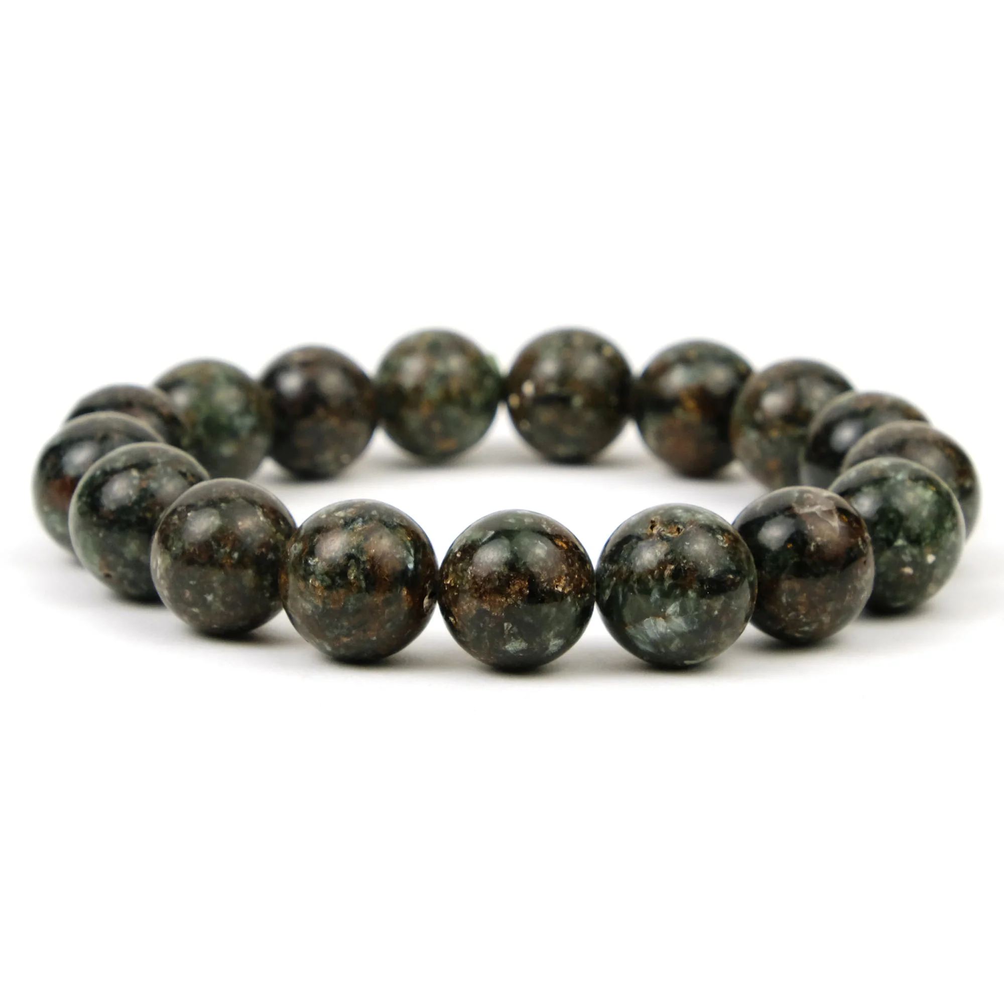 Seraphinite Russian Stretch Bracelet 13mm - Image 2