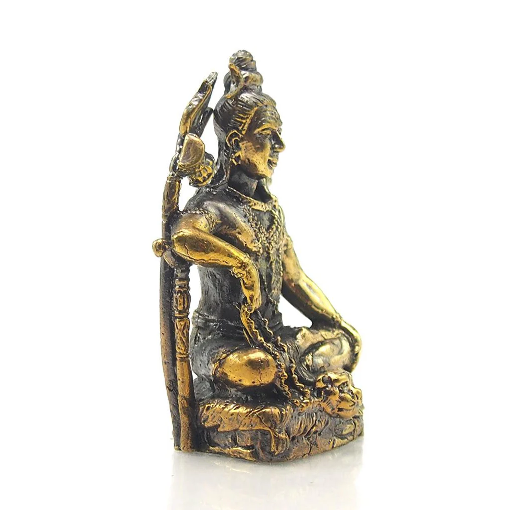 Shiva Brass Statue Large - Image 2