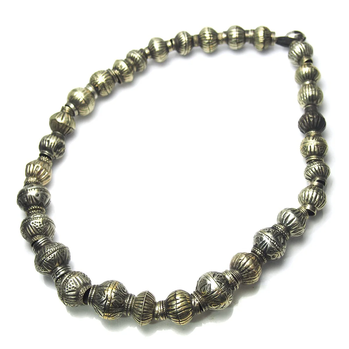 Silver Balochi Heirloom Bead Necklaces - Image 5