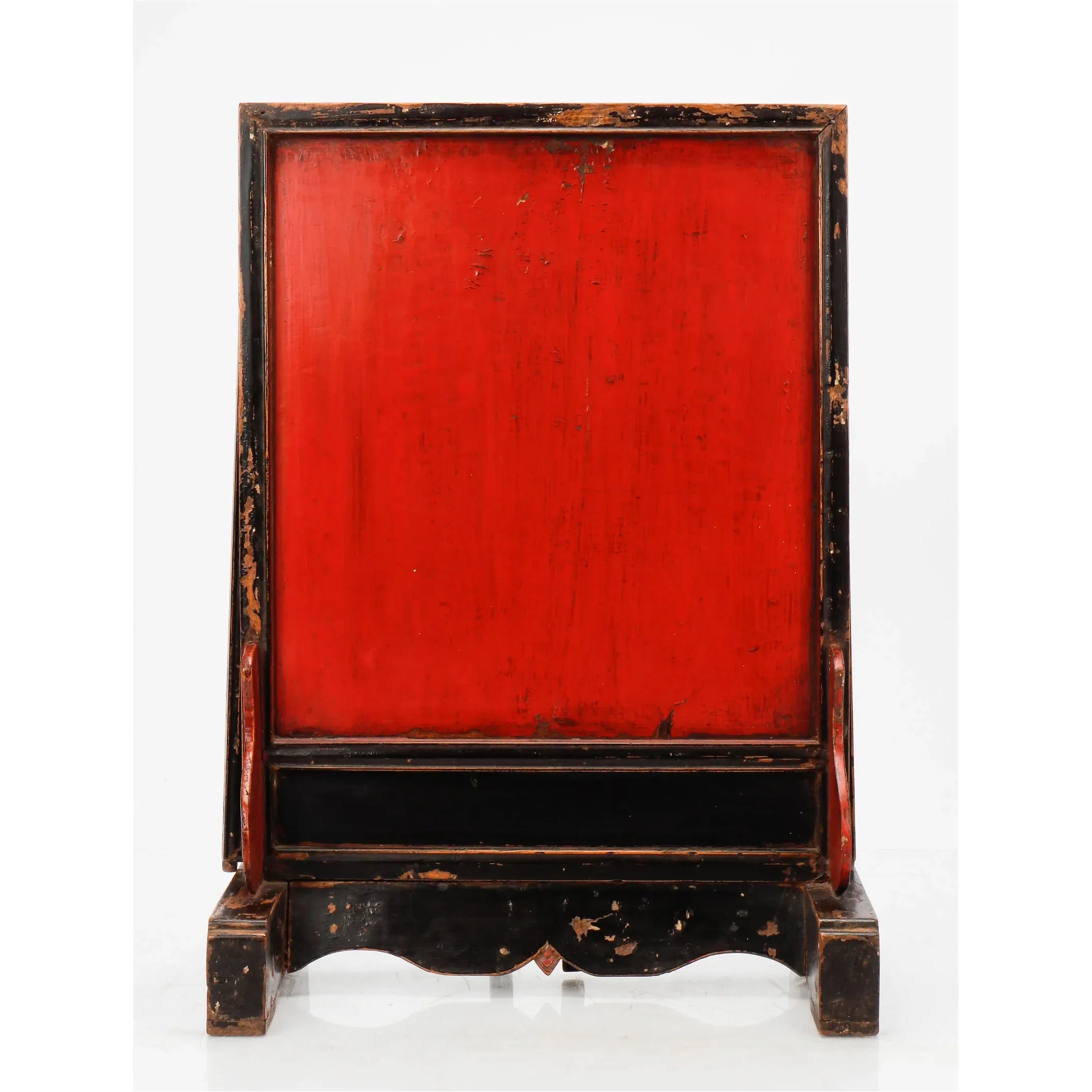 Sino-Tibetan Three-Part Altar Depicting White Tara - Image 6