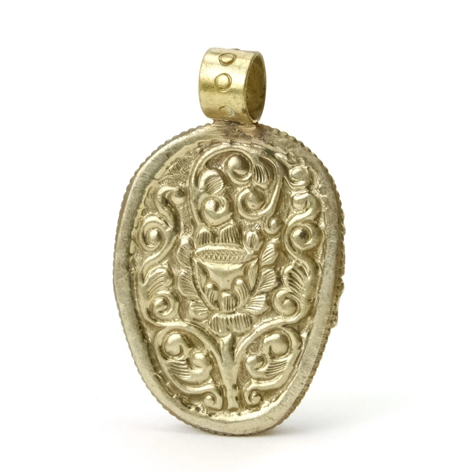 Skull Memento Mori Carved Sodalite Pendant # 104 - 1 - Image 3