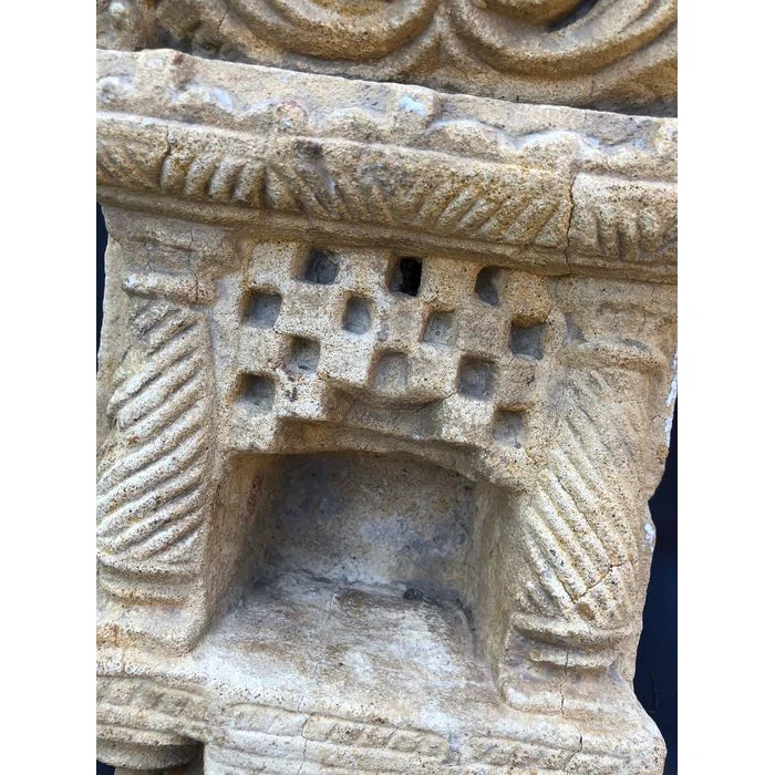 Small 19th century Sandstone Alcove / Temple, India - Image 3