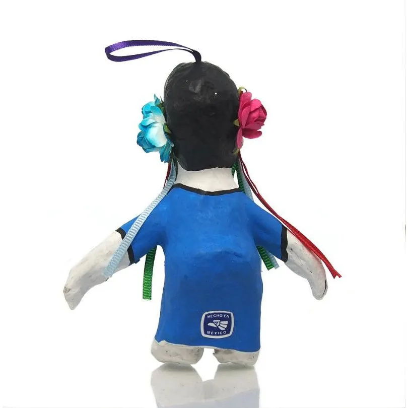 Paper Mache Catrina Ornament, A - Image 3