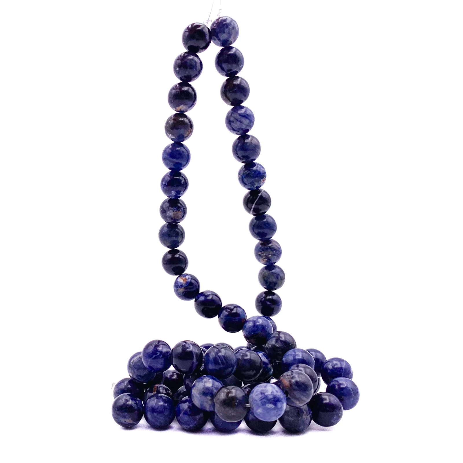 Sodalite 10mm Smooth Rounds Bead Strand - Image 5