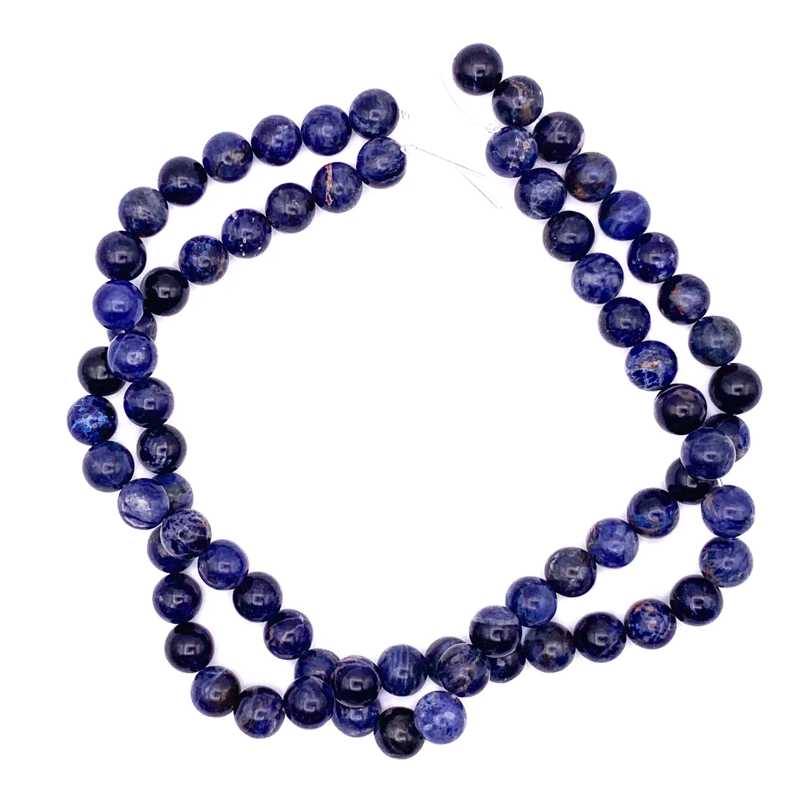 Sodalite 10mm Smooth Rounds Bead Strand - Image 6