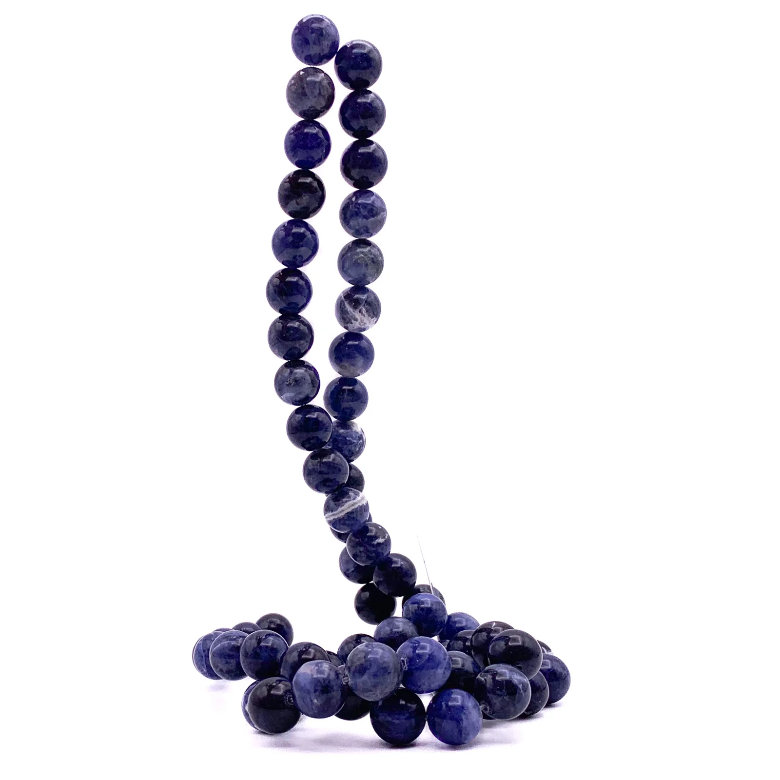 Sodalite 12mm Smooth Rounds Bead Strand - Image 6