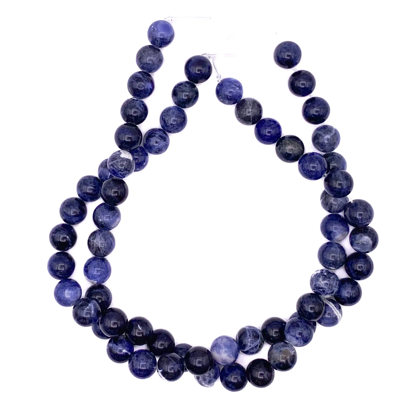 Sodalite 12mm Smooth Rounds Bead Strand - Image 8