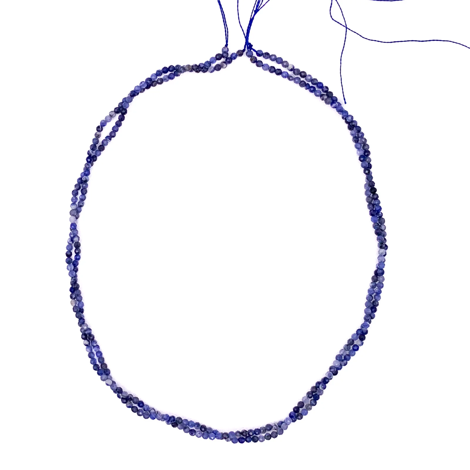 Sodalite 2.5mm Faceted Round Beads - Image 7