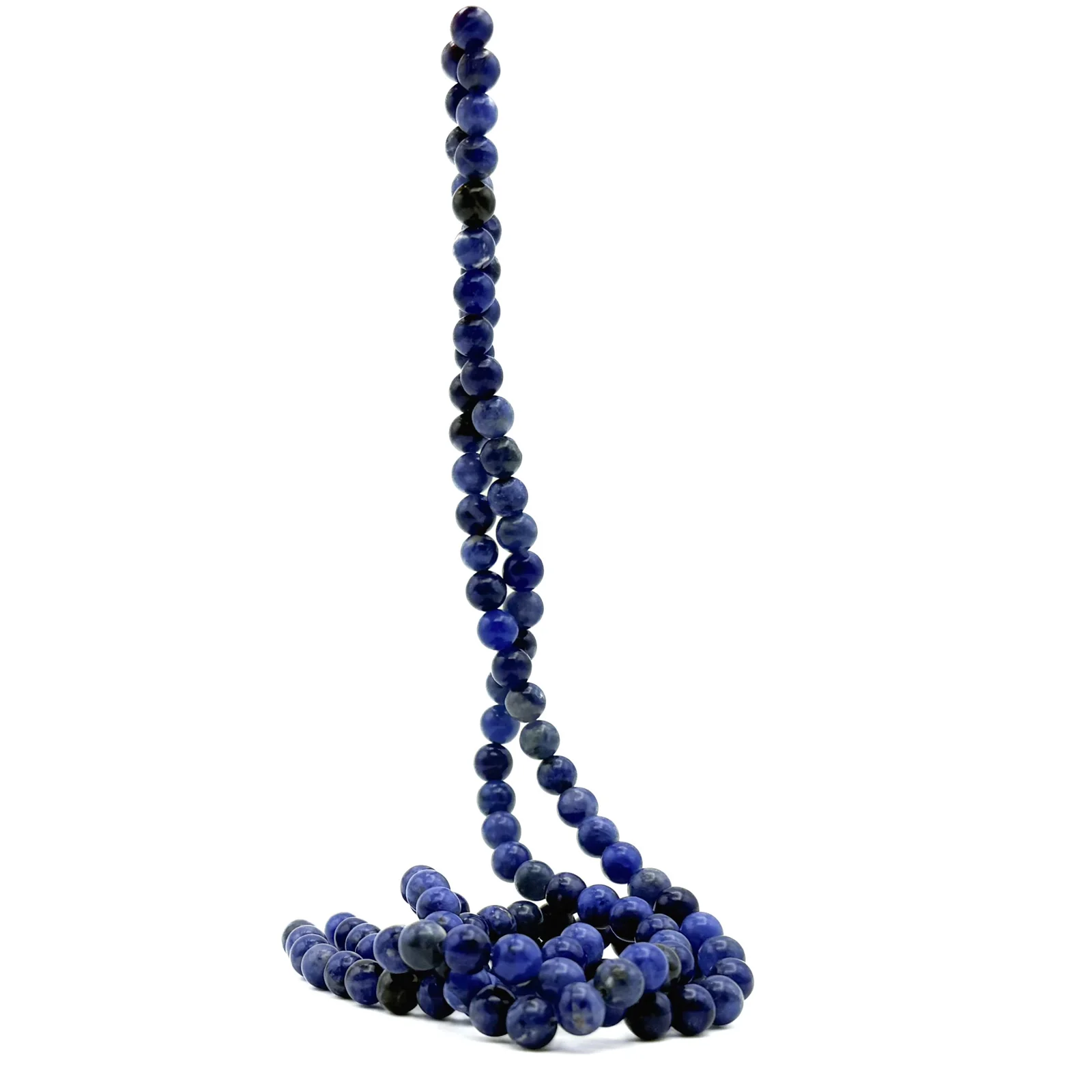 Sodalite 6.5mm AAA Smooth Rounds Bead Strand - Image 8