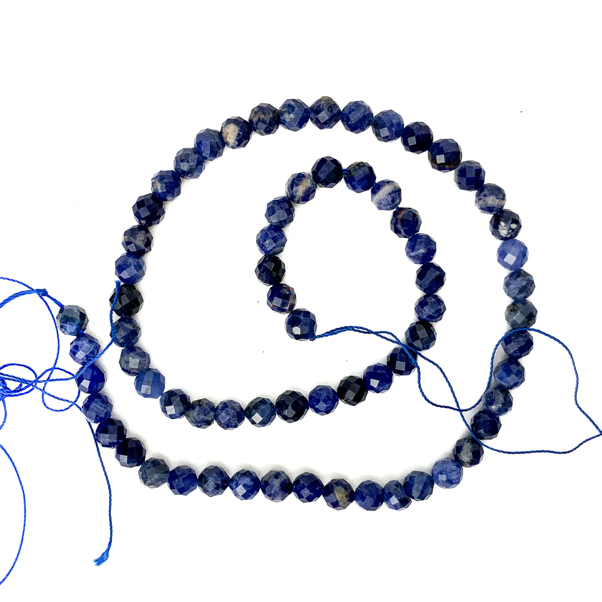 Sodalite 6mm Faceted Rounds Strand - Image 2