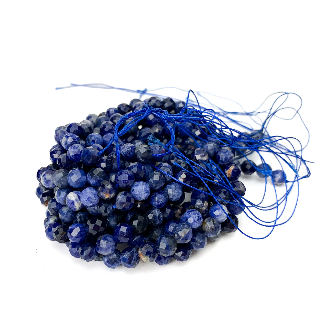 Sodalite 6mm Faceted Rounds Strand - Image 3