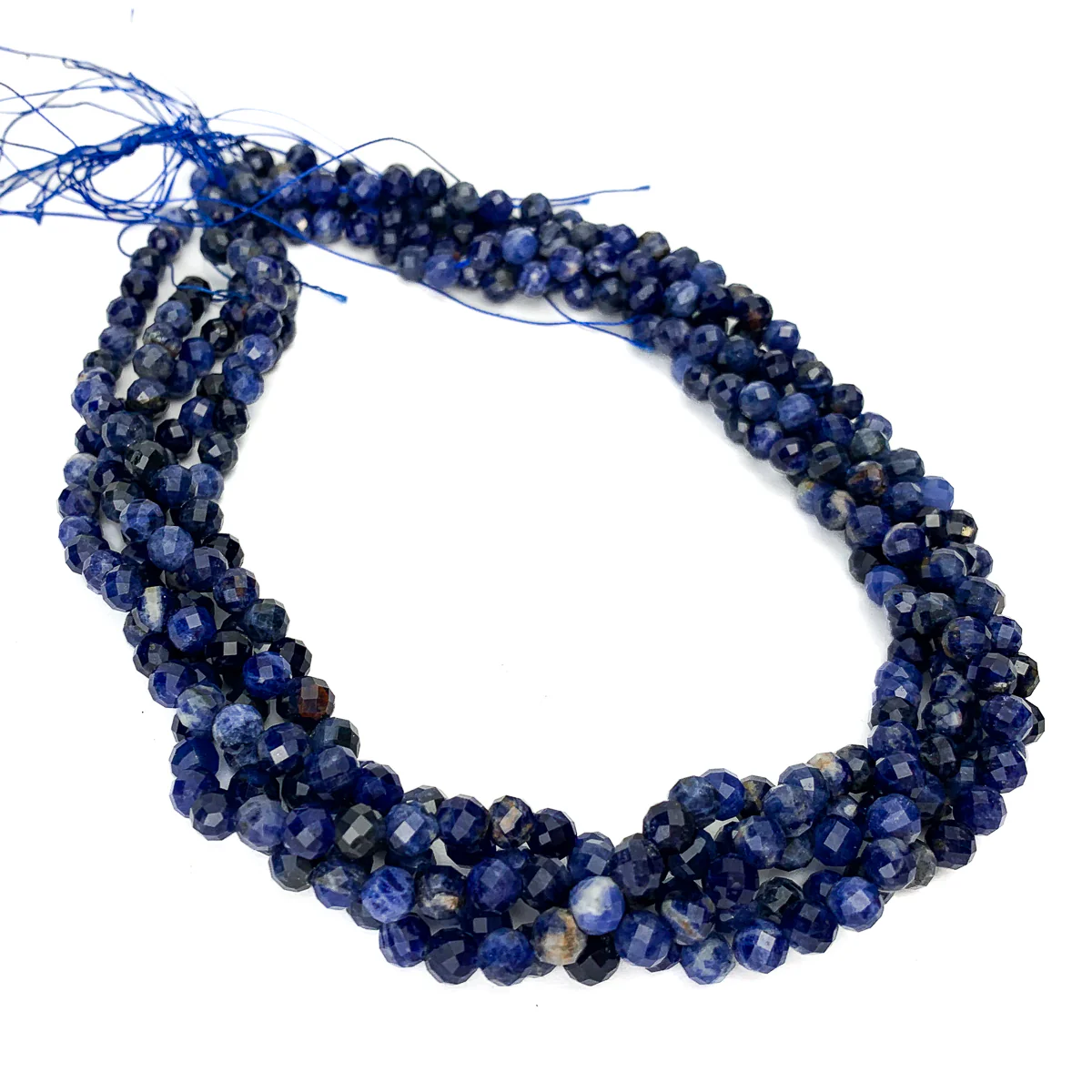 Sodalite 6mm Faceted Rounds Strand - Image 4