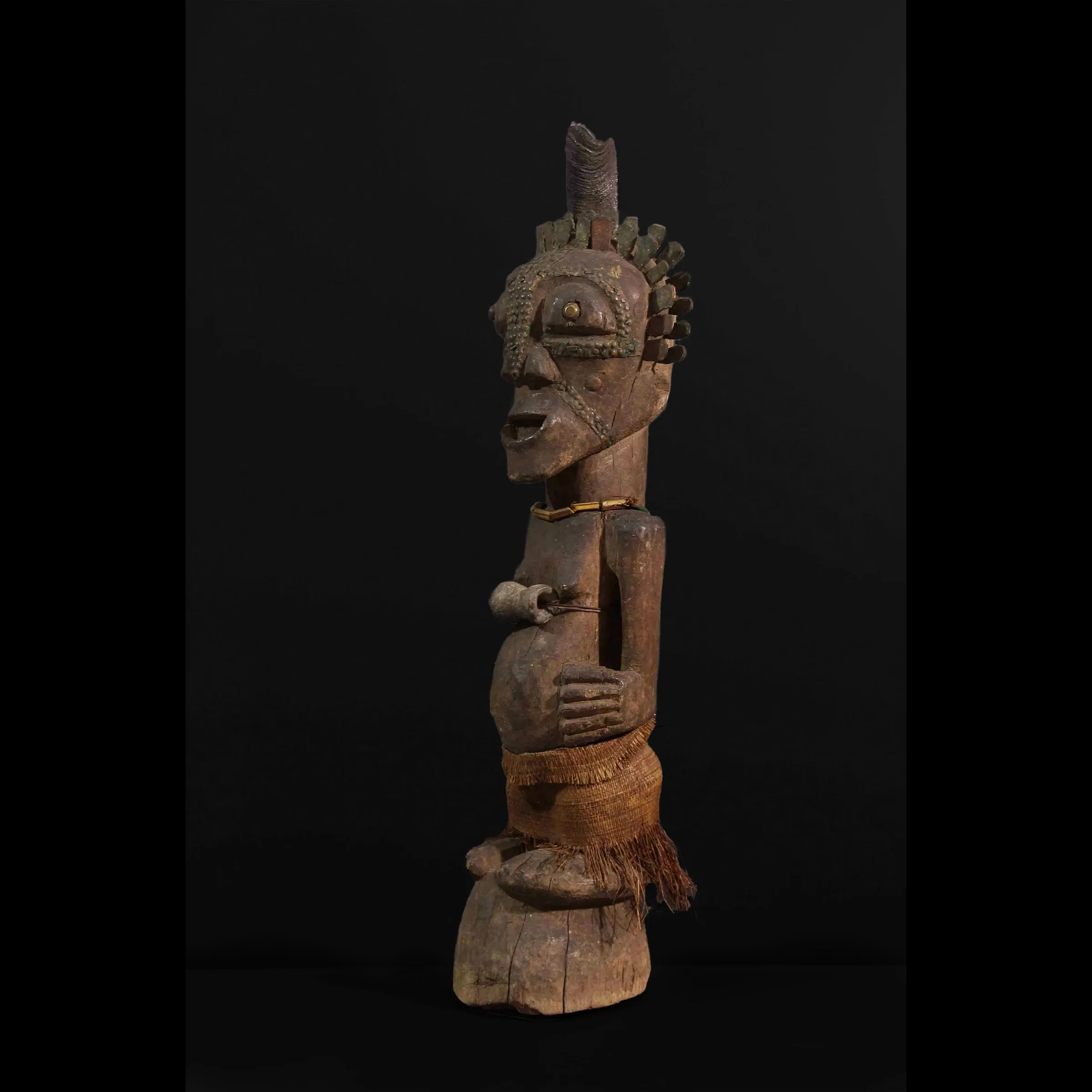 Songye Nkisi Statue, Congo LARGE - Image 3