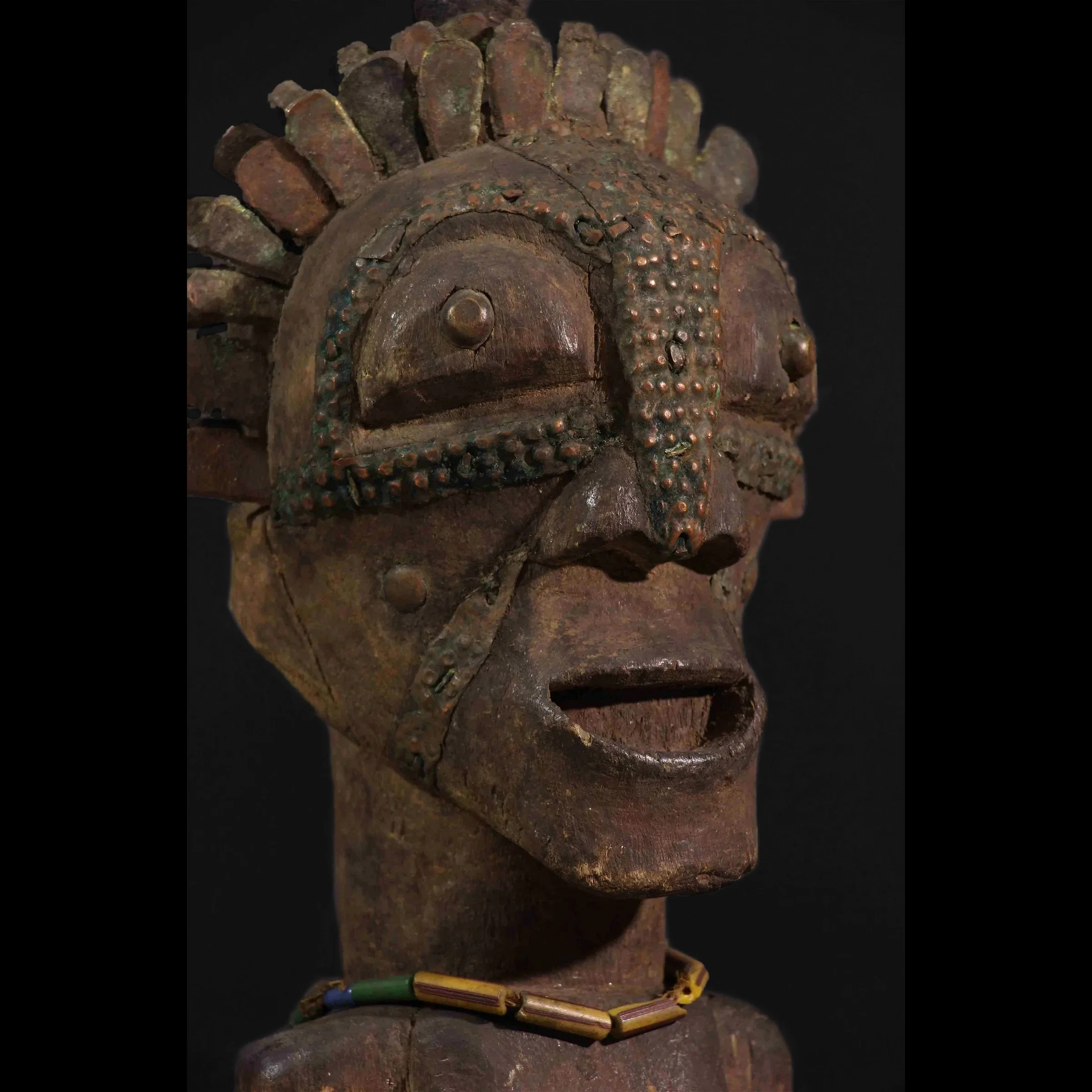 Songye Nkisi Statue, Congo LARGE - Image 4