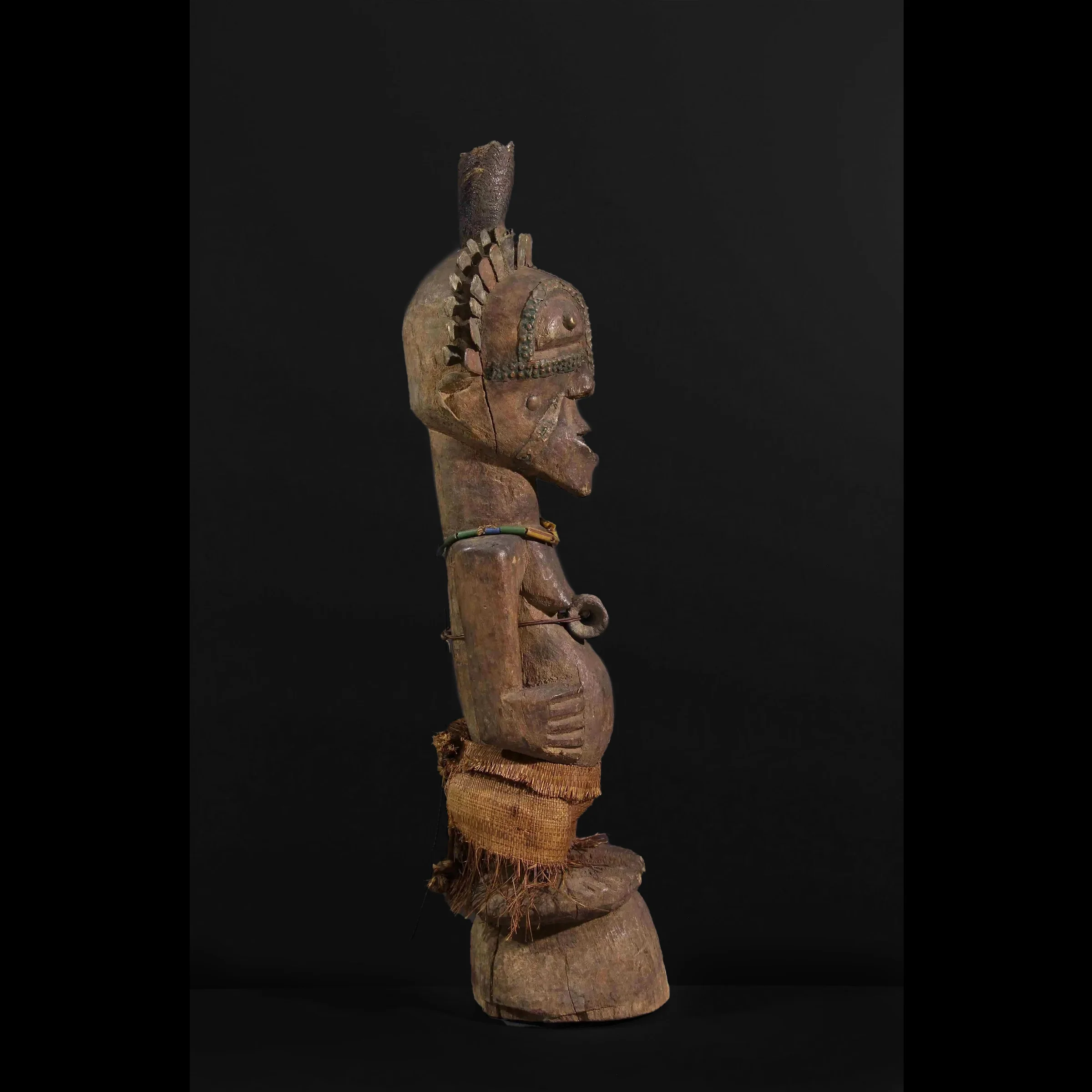 Songye Nkisi Statue, Congo LARGE - Image 7