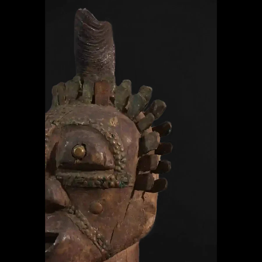 Songye Nkisi Statue, Congo LARGE - Image 9