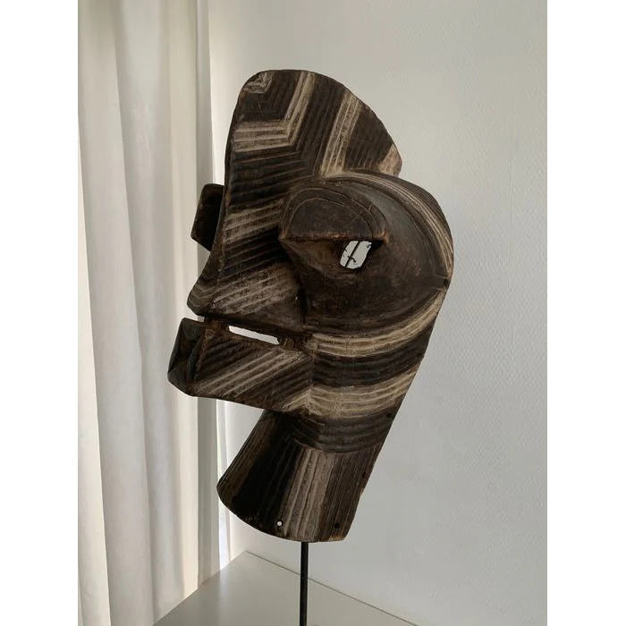 Songye Male Kifwebe Mask, Congo #320 - Image 4