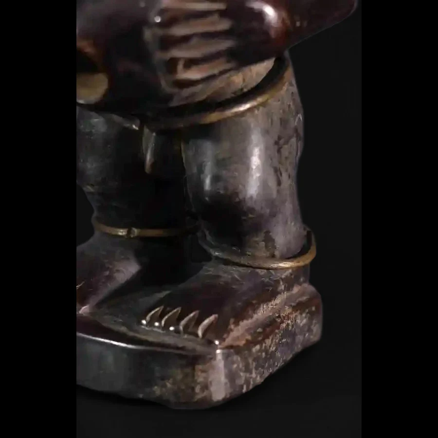 Songye Nkisi Fetish Figure, Congo #22 - Image 10