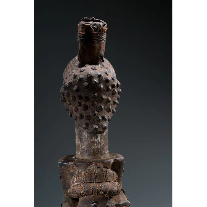 Songye Nkisi Statuette, DRC Congo #141 - Image 7