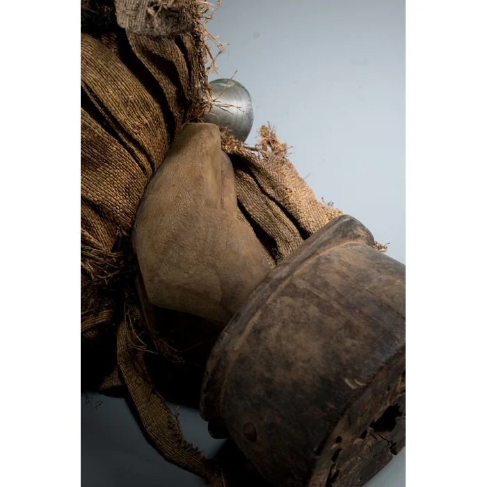 Songye Nkisi Statuette, DRC Congo #141 - Image 9