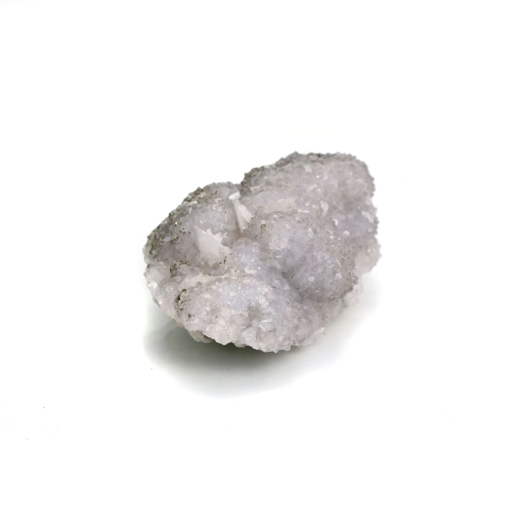 Pyrite and Quartz Cluster from El Hammam Mine, Morocco Specimen #27 - Image 4