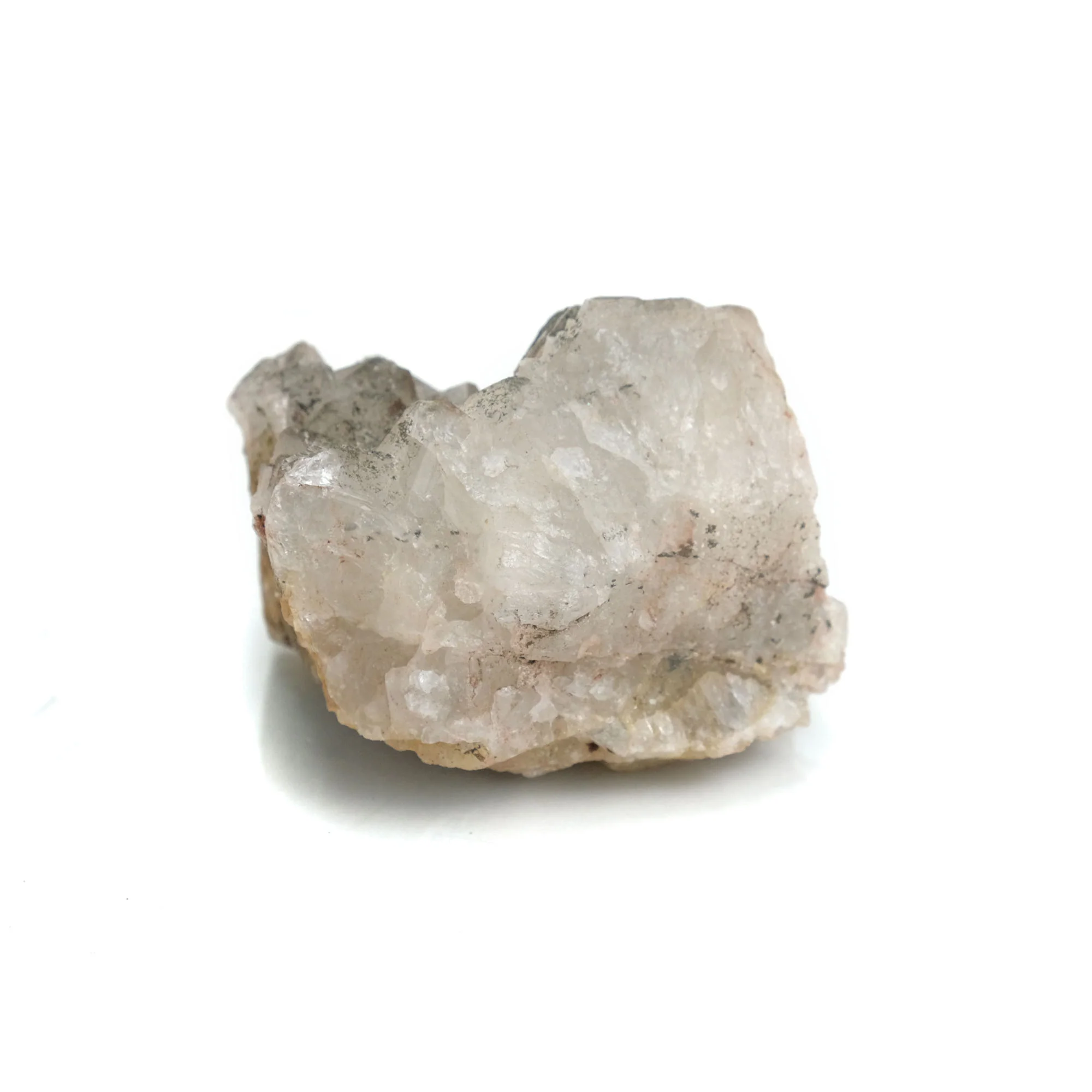 Pyrite and Quartz Cluster from El Hammam Mine, Morocco Specimen #28 - Image 4
