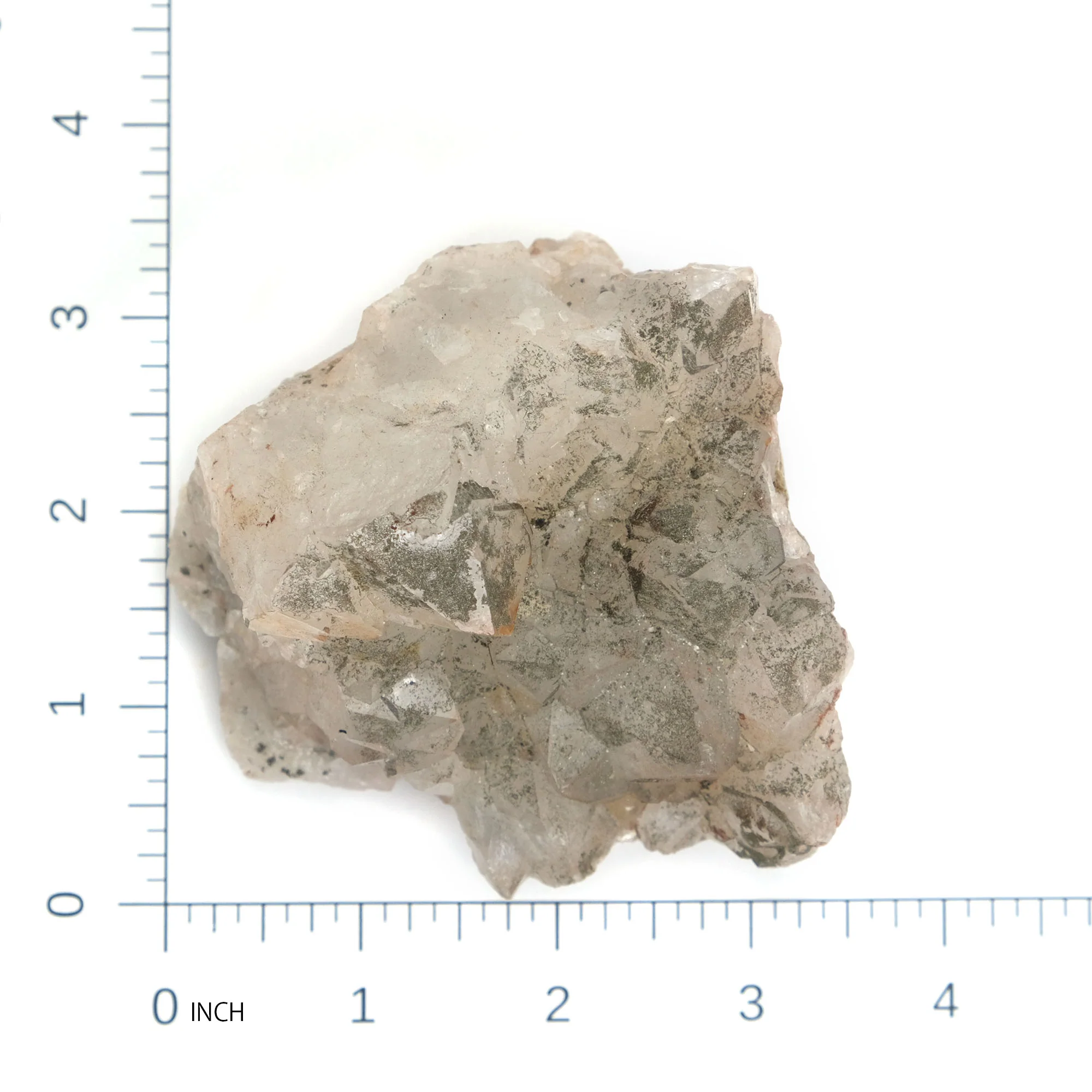Pyrite and Quartz Cluster from El Hammam Mine, Morocco Specimen #28 - Image 5