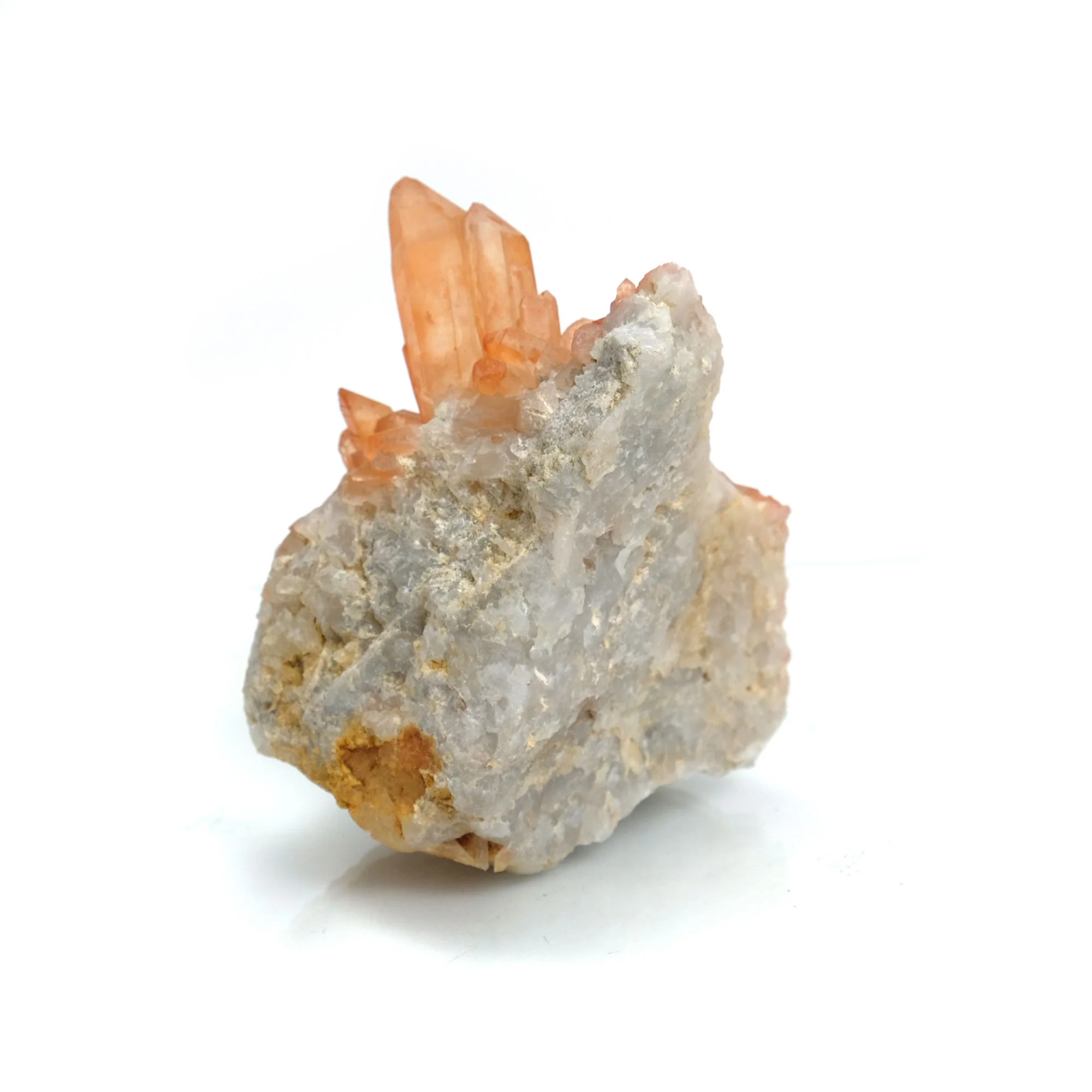 Red Quartz Crystal Cluster from Tinejdad, Er Rachidia Province Morocco Specimen #33 - Image 3