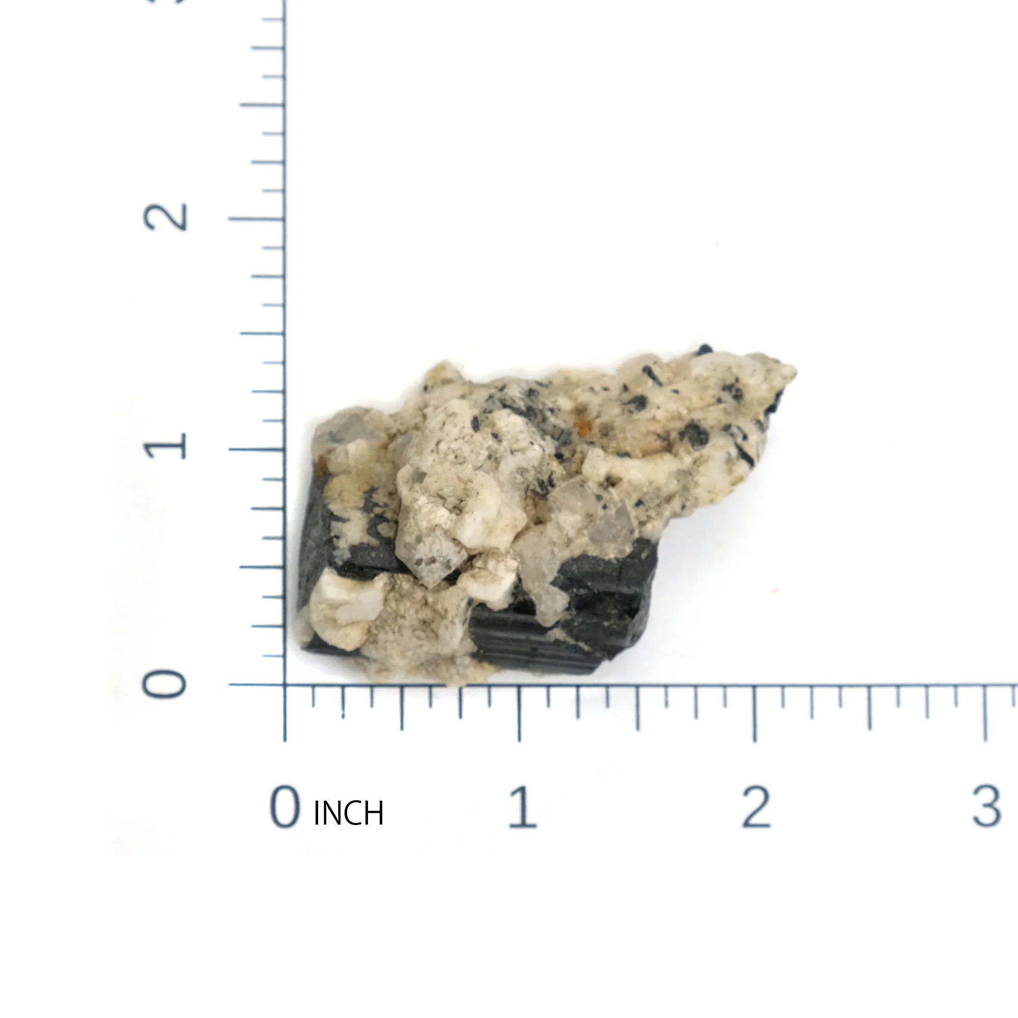 Black Tourmaline Crystals in Quartz Specimen #85 - Image 5
