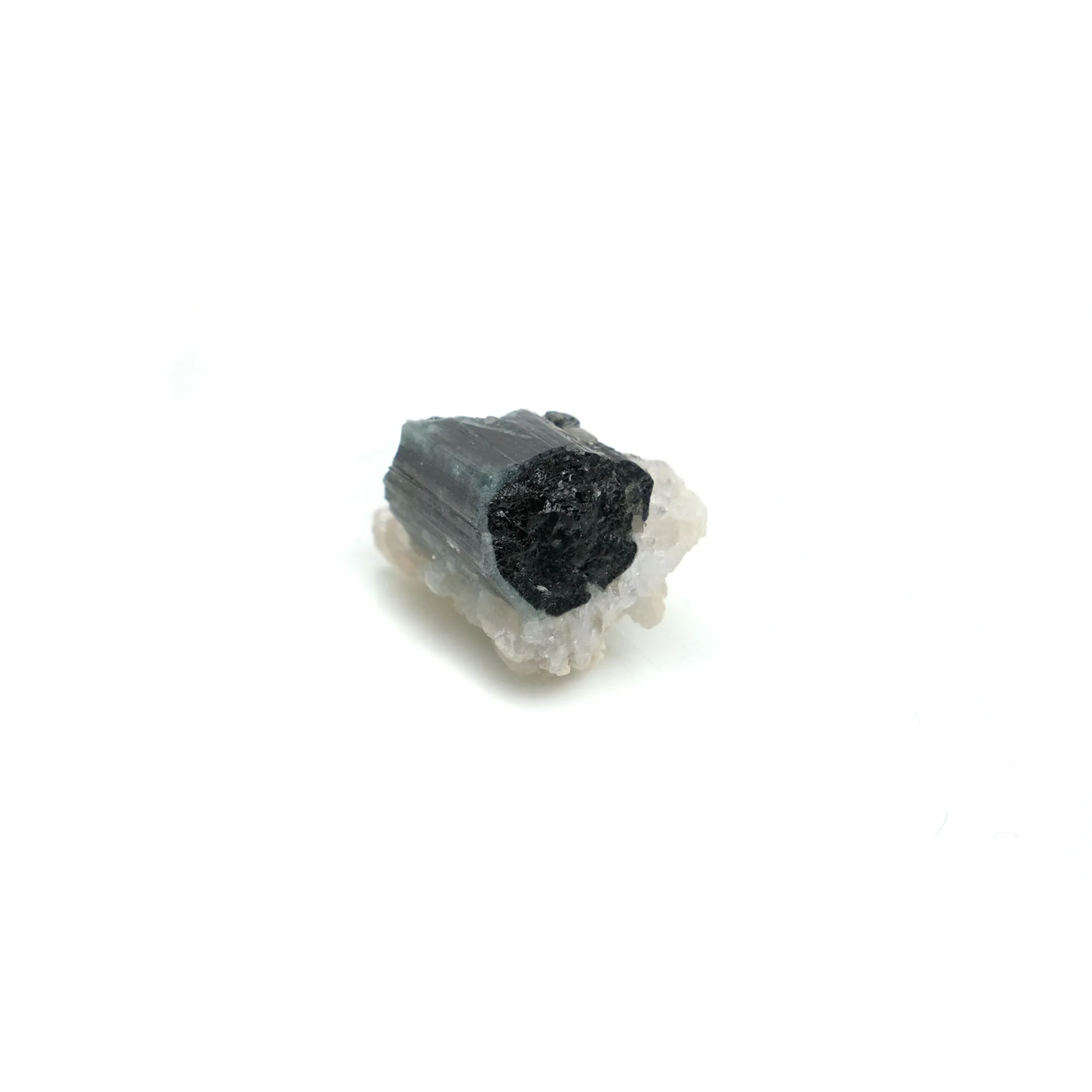 Black Tourmaline Crystals in Quartz Specimen #87 - Image 3