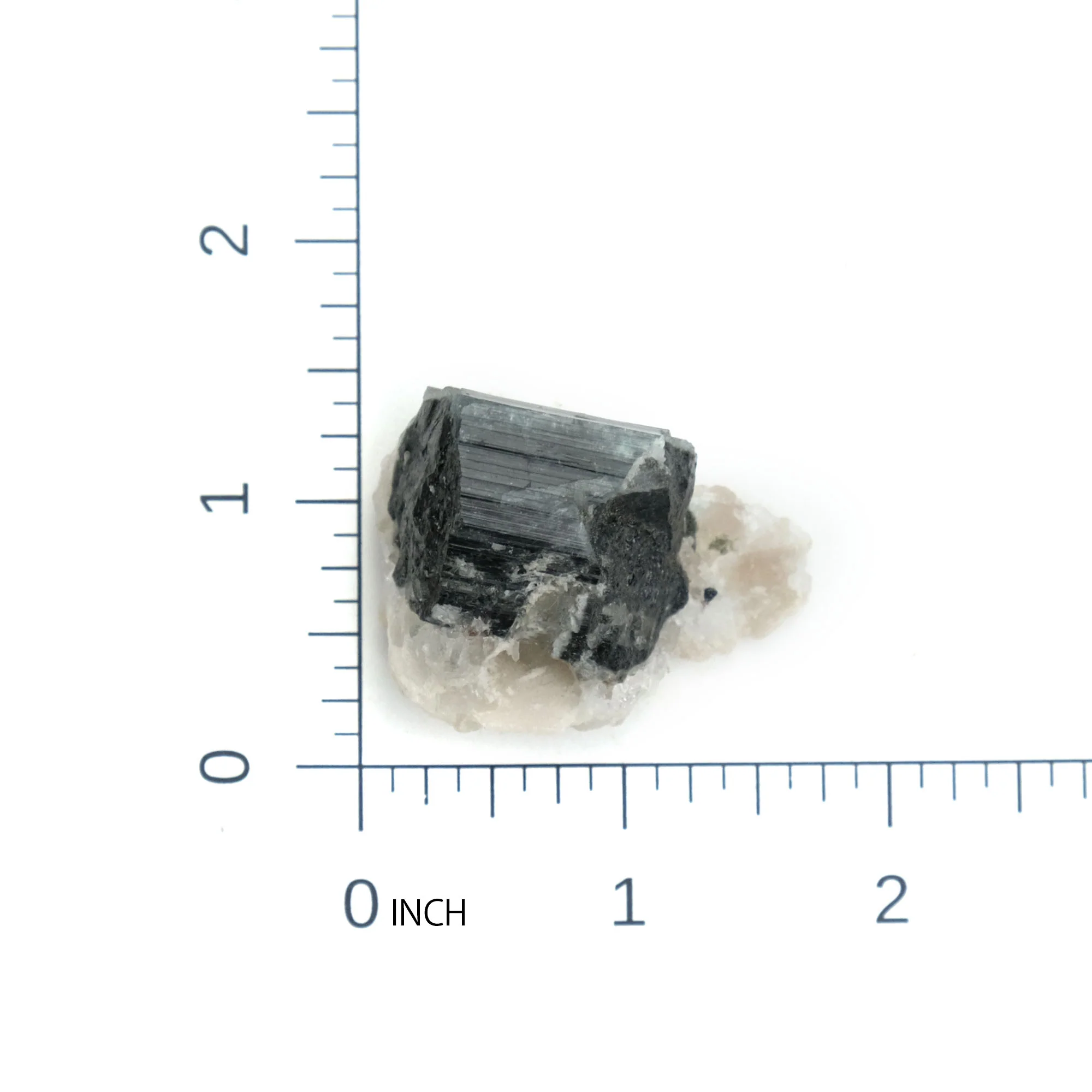 Black Tourmaline Crystals in Quartz Specimen #87 - Image 5