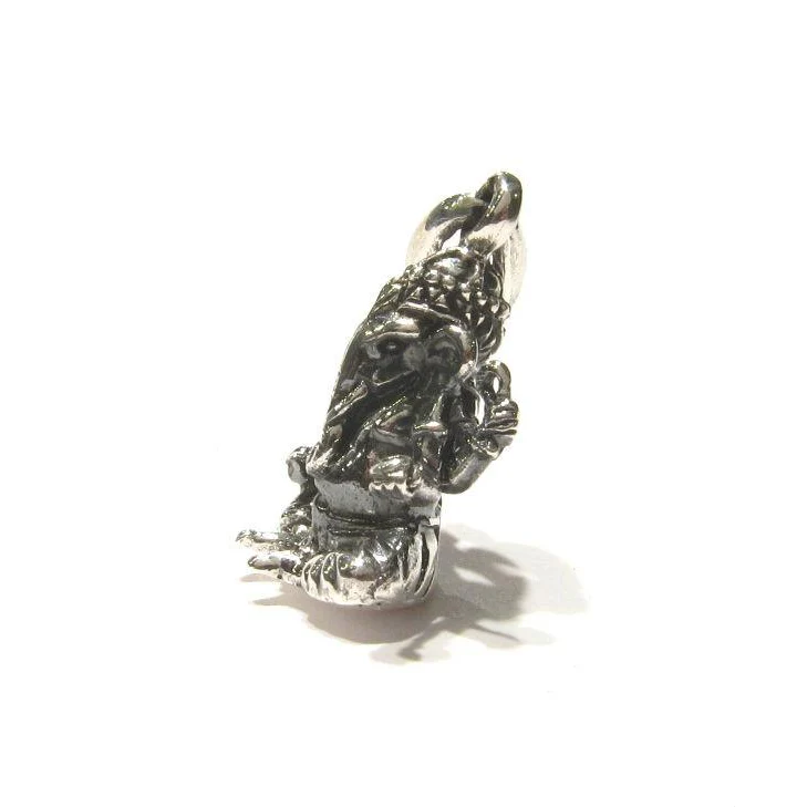 Ganesha Sterling Silver Pendant I - Image 4